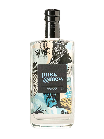 Puss & Mew Signature Gin (700ml)
