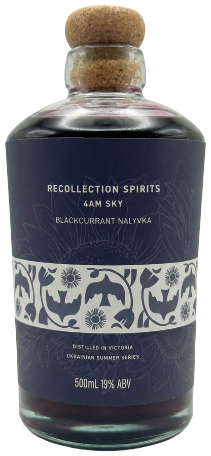 Recollection Spirits 4am Sky Blackcurrant Nalyvka (500ml)
