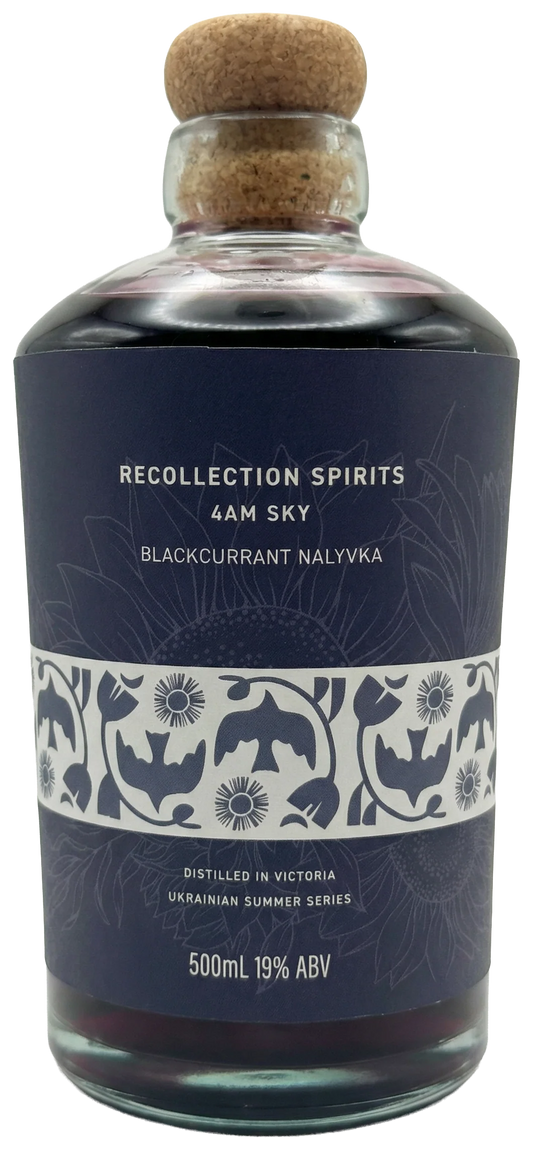 Recollection Spirits 4am Sky Blackcurrant Nalyvka (500ml)