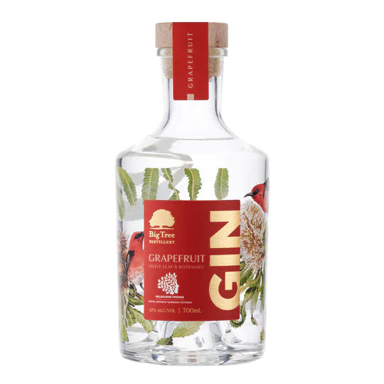 Big Tree Distillery Grapefruit, Olive Leaf and Rosemary Gin  (700ml)