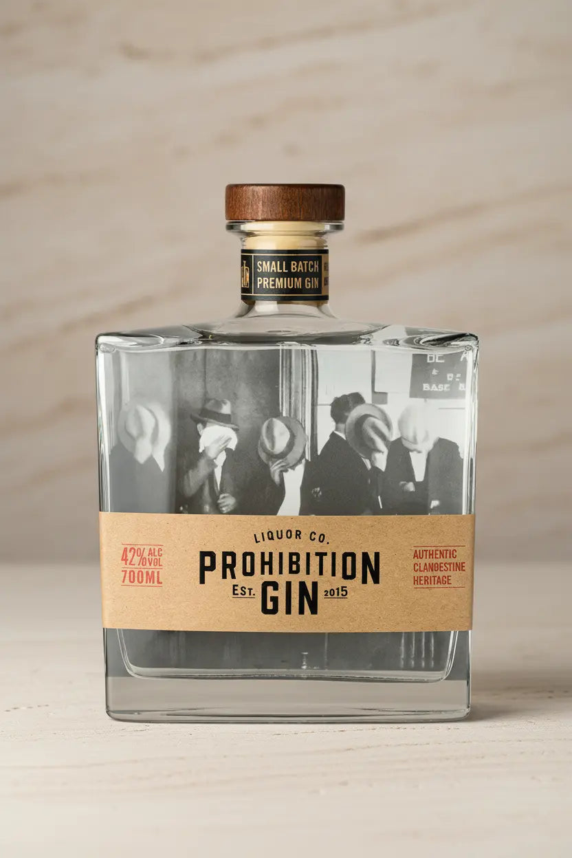prohibition liquor co gin 700ml 6