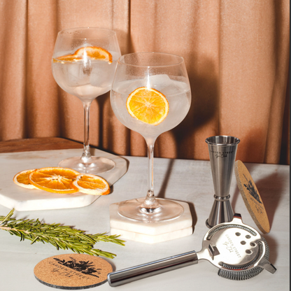 July 2026 Gin Gift Box + Stemmed Glasses