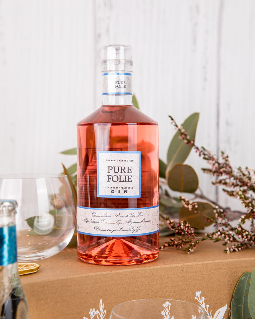 Pure Folie Gift Box + Stemless Gin Glasses