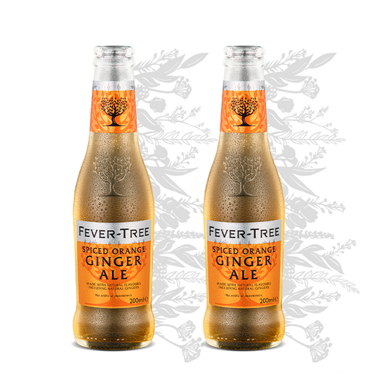 Fever-Tree Spiced Orange Ginger Ale (4 x 200ml)