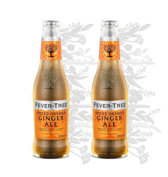 Fever-Tree Spiced Orange Ginger Ale (4 x 200ml)