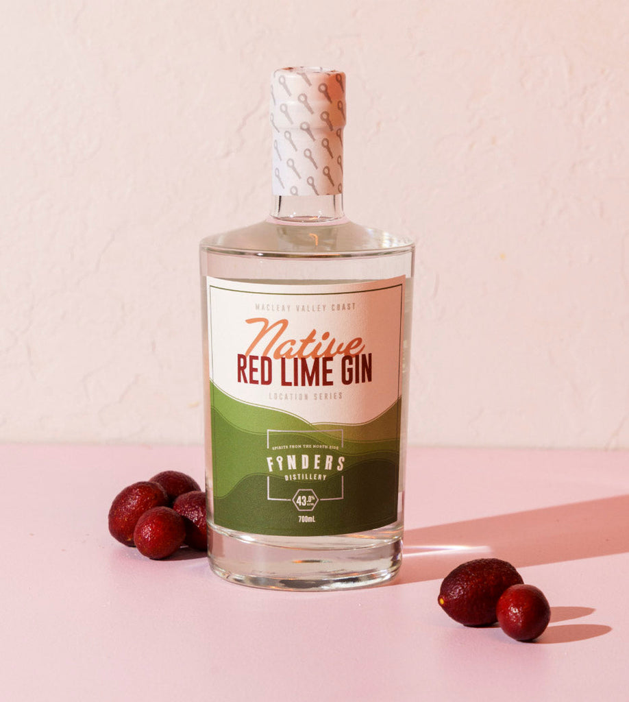 Finders Native Red Lime Gift Box + Stemless Gin Glasses