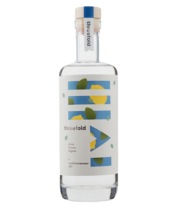 Threefold Mediterranean Gin (500ml)