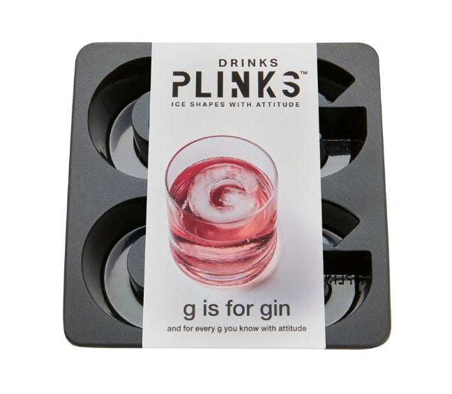 Drinks Plinks G-shaped Ice Block Tray