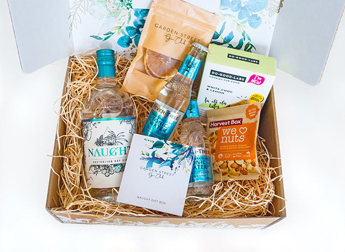 Naught Gift Box + Stemless Gin Glasses
