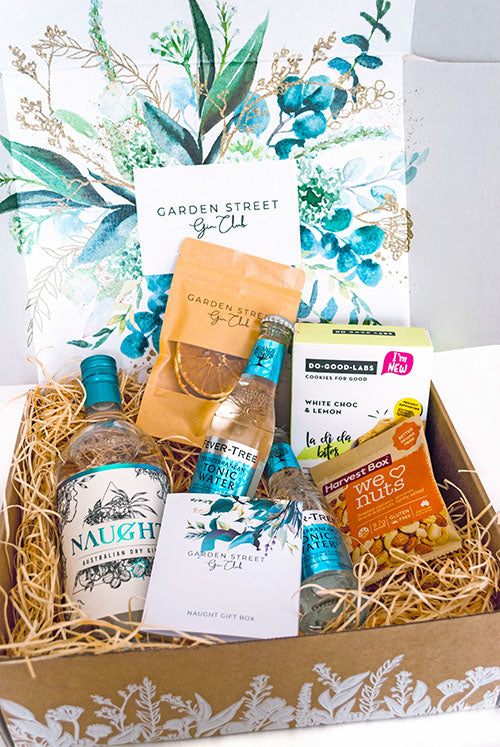 Naught Gift Box + Stemless Gin Glasses