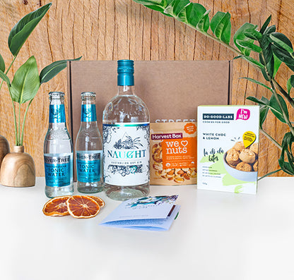 Naught Gift Box + Stemless Gin Glasses